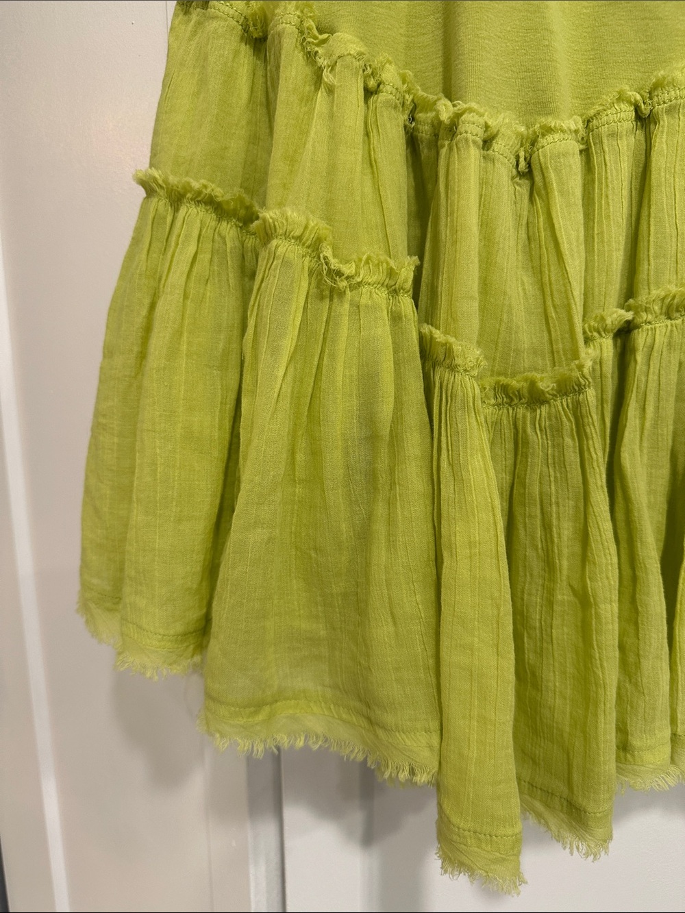 Free People Izi Drop-Waist Mini Dress - Sz M - Picture 7 of 8